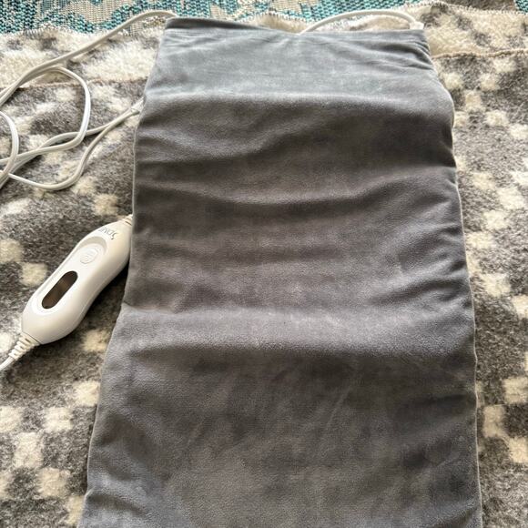 DMI Electric Heating Pad Gray Moist/Dry Heat Therapy with Controller - Picture 3 of 3